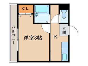 マンションブリッジ８８の物件間取画像